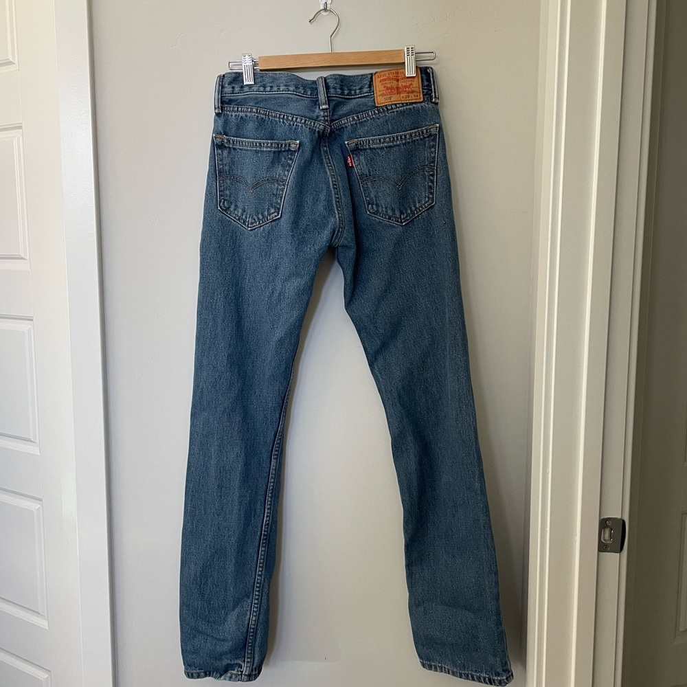 LEVIS MENS JEANS 505 W29 L34